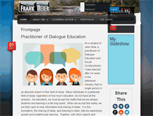 Tablet Screenshot of frankbeier.com